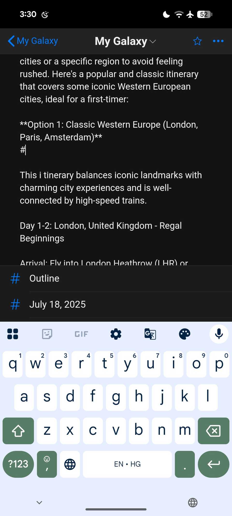 Hypernotes bi-directional linking