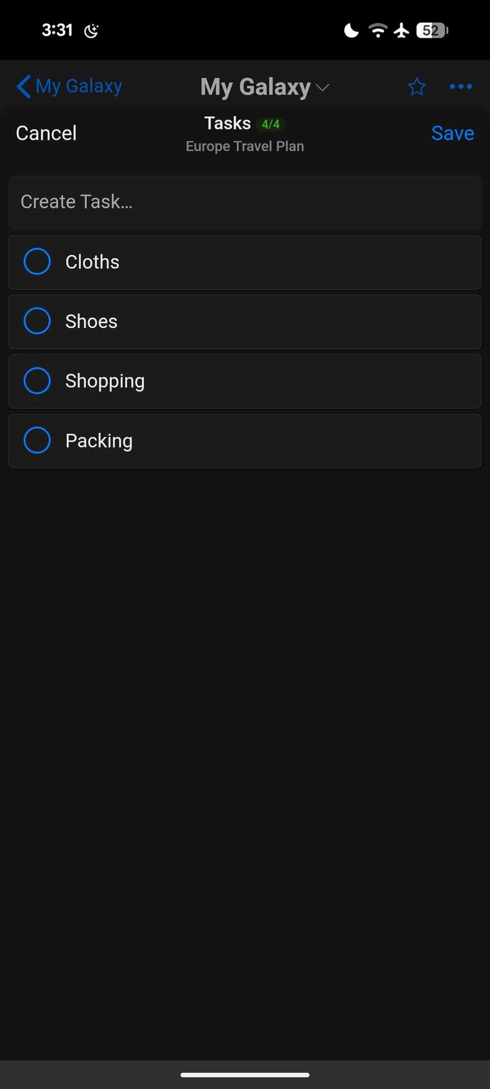 Hypernotes tasks