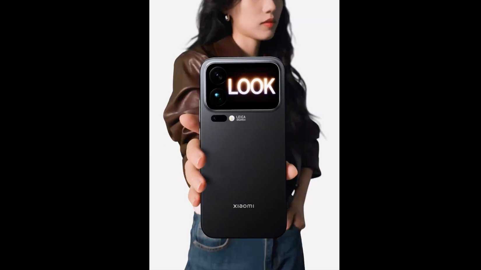 A still taken from Xiaomi's 17 Pro teaser video