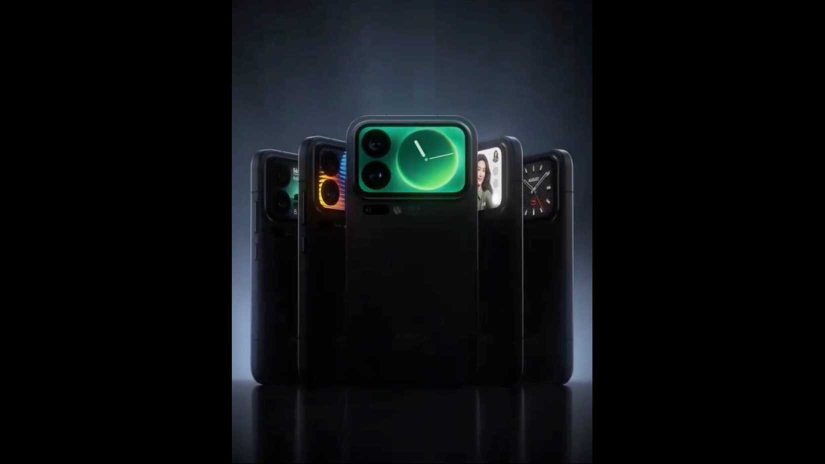 A still taken from Xiaomi's 17 Pro teaser video