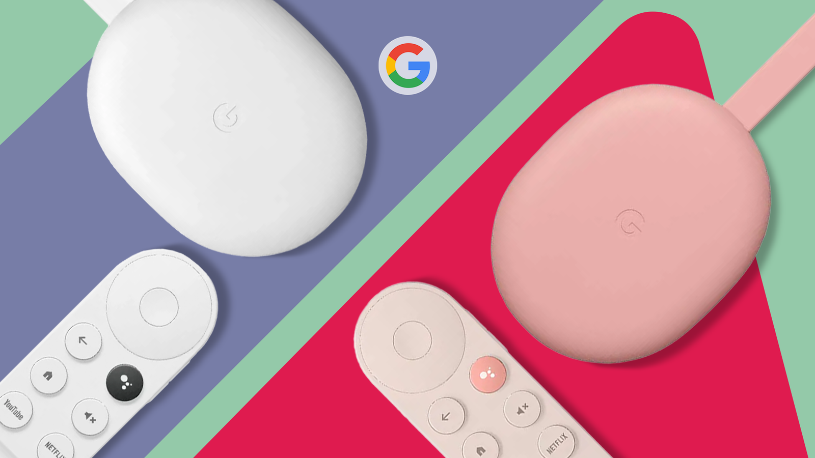 その他 Google Chromecast with google tv 4k Google 4K Chromecast with Google TV - Snow (GA01919-US