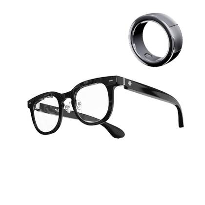 The Halliday Glasses and smart ring
