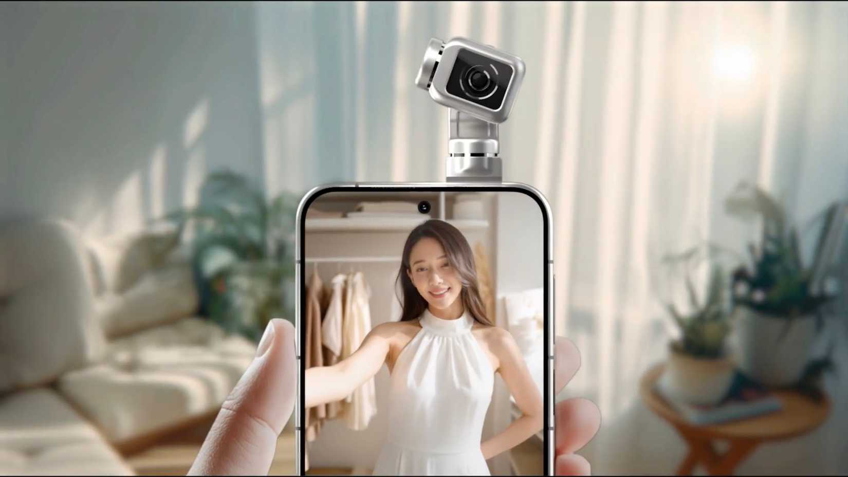 A screenshot taken from the Honor Robot Phone announcement video
