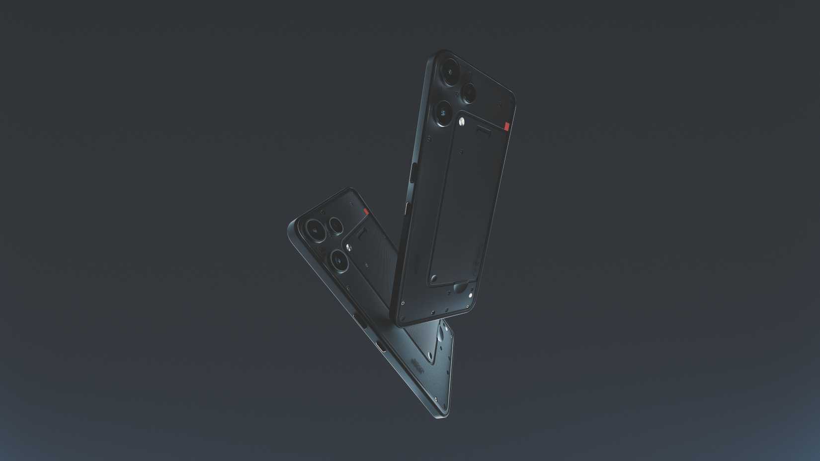 Uma imagem de imprensa mostrando o Nothing Phone 3a Lite