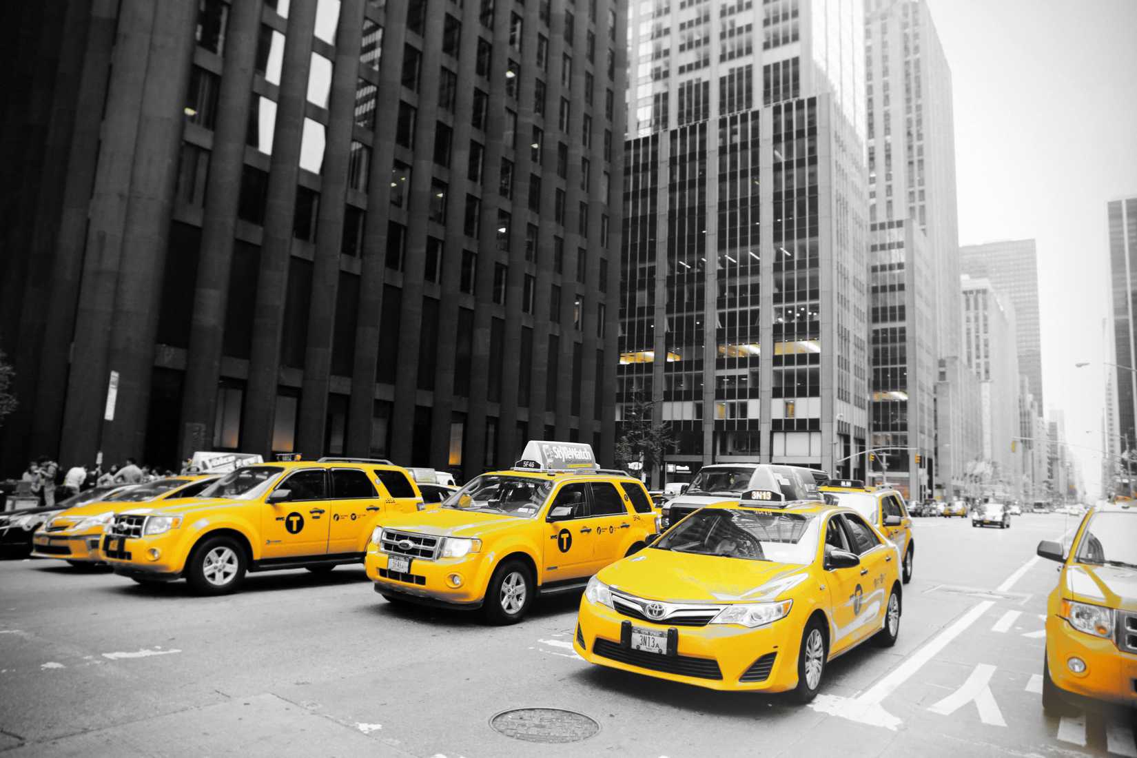 A demonstration of spot color shot