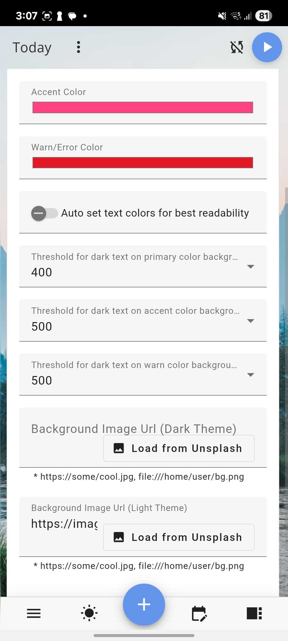 Histórico de superprodutividade do Android