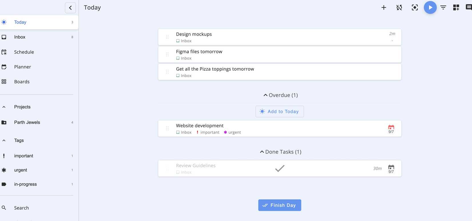 Super Productivity web app