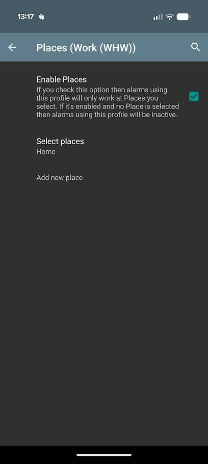 إعدادات الأماكن amdroid