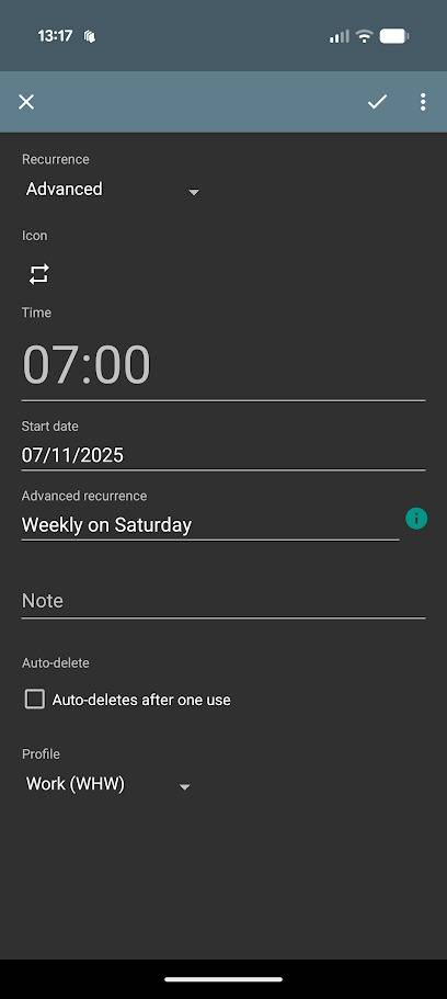 حل تطبيق Android هذا محل عنصر أساسي عمره عقد من الزمن 3 إنذار لأمدرويد