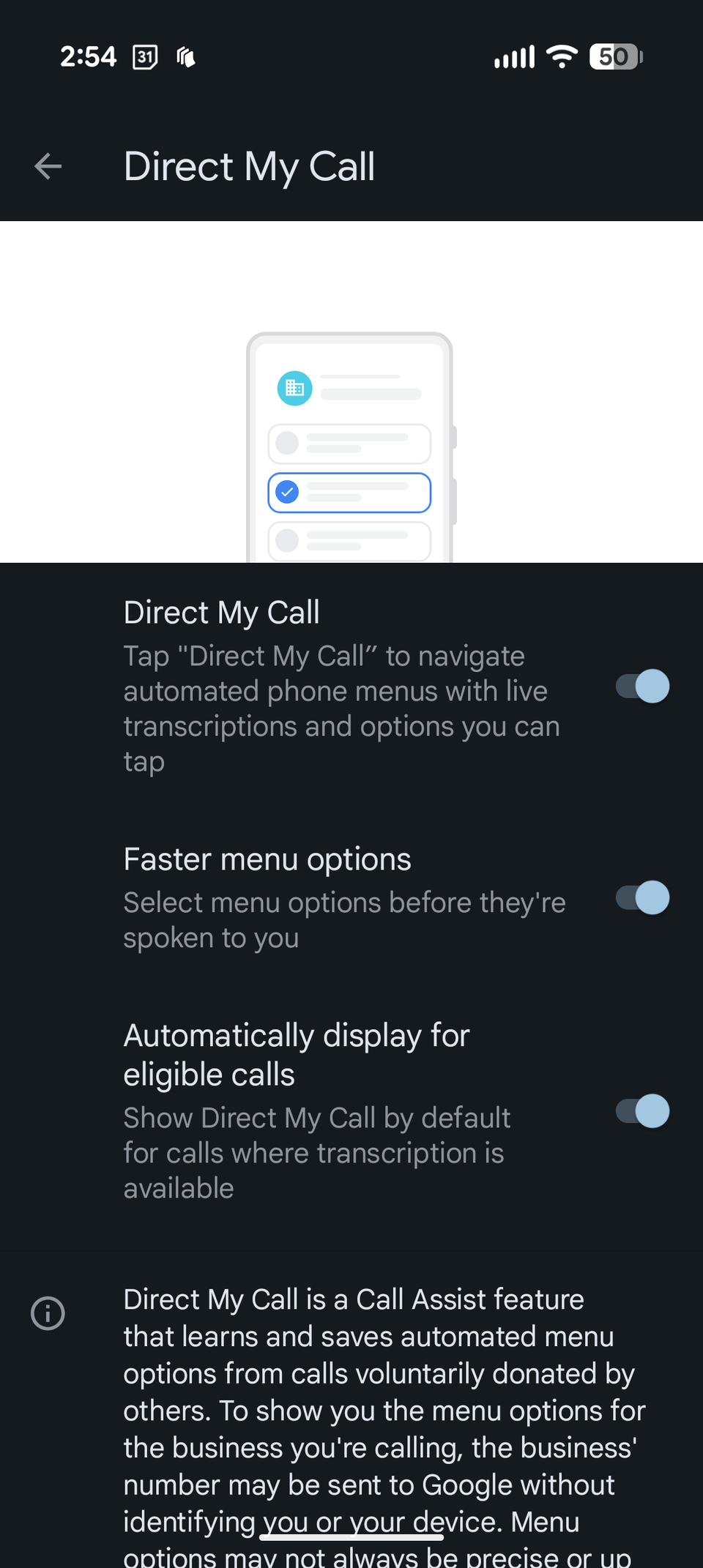 android-direct-my-call