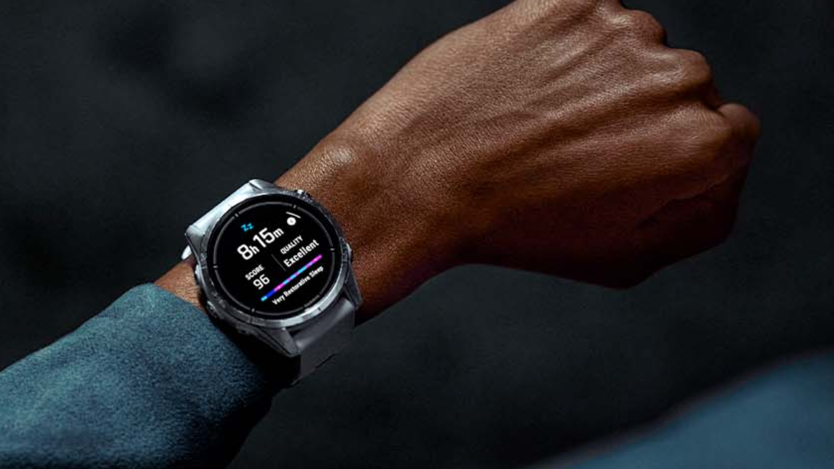 Garmin epix Pro (Gen 2) Sapphire Edition on wrist