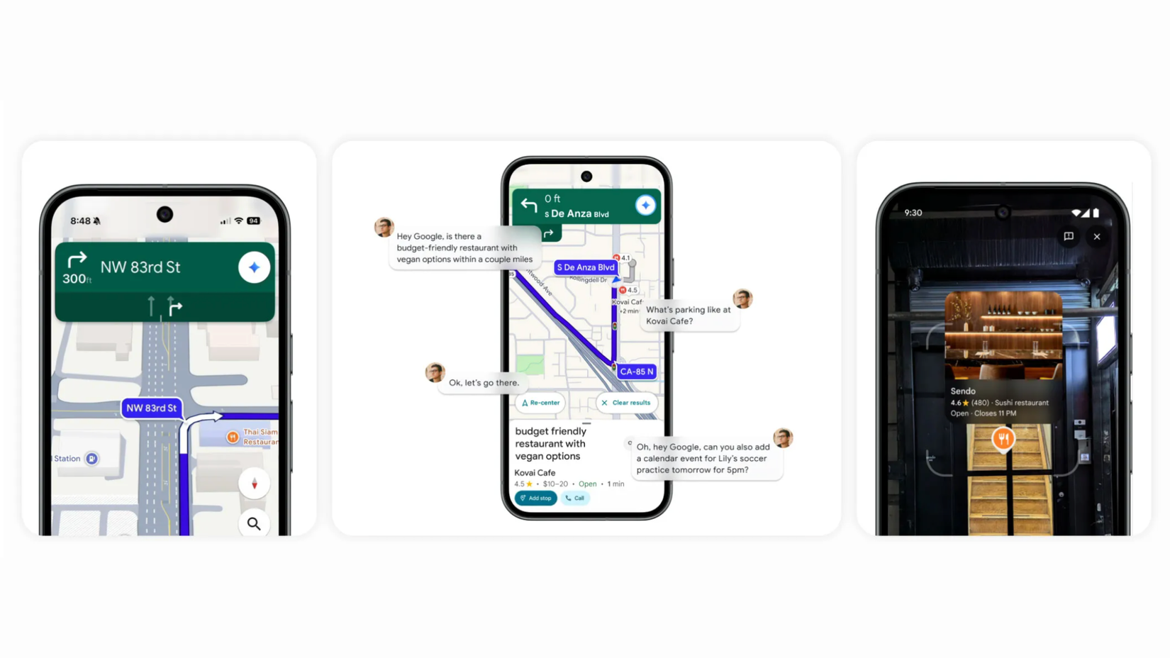 تكتسب خرائط Google تحسينات على نظام Gemini لتسهيل التنقل تكتسب خرائط Google تحسينات على نظام Gemini لتسهيل التنقل