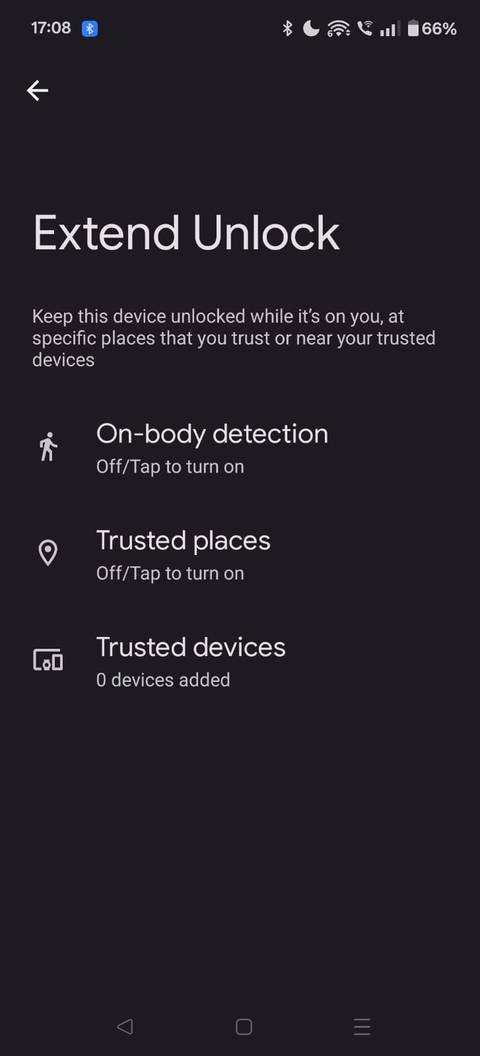 7 ميزات Android التي نسيت وجودها - ولكن الآن لا يمكنني العيش بدونها 8 لقطة شاشة توضح صفحة توسيع إلغاء القفل