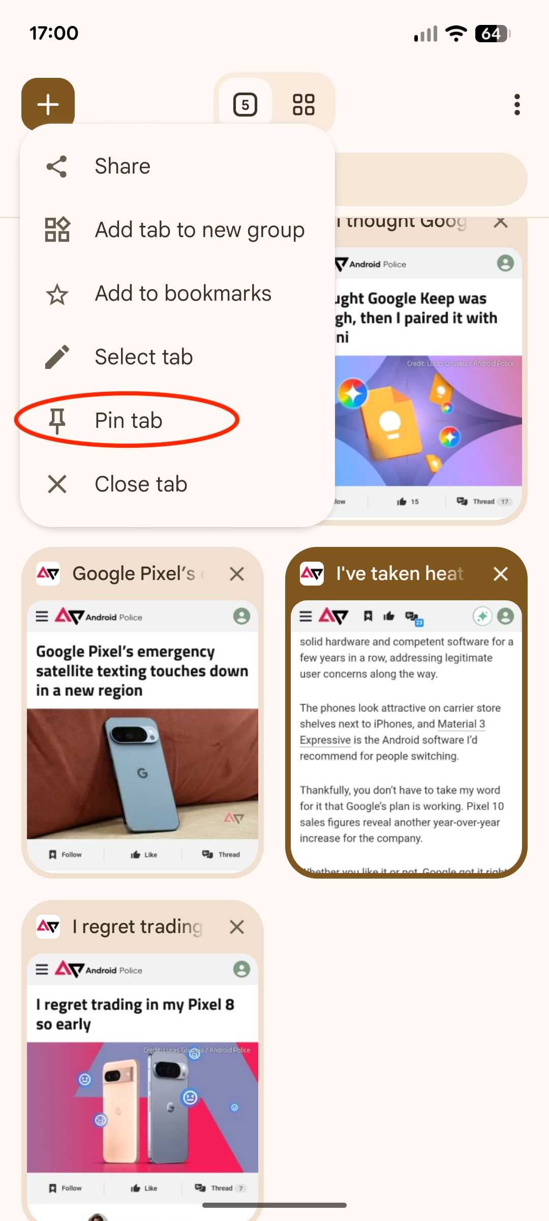 Google Tab This handy Google Chrome desktop feature is coming to Android