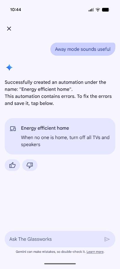 Google Home عبارة عن فوضى مربكة وغير كافية 7 قم بالدردشة مع Gemini في تطبيق Google Home