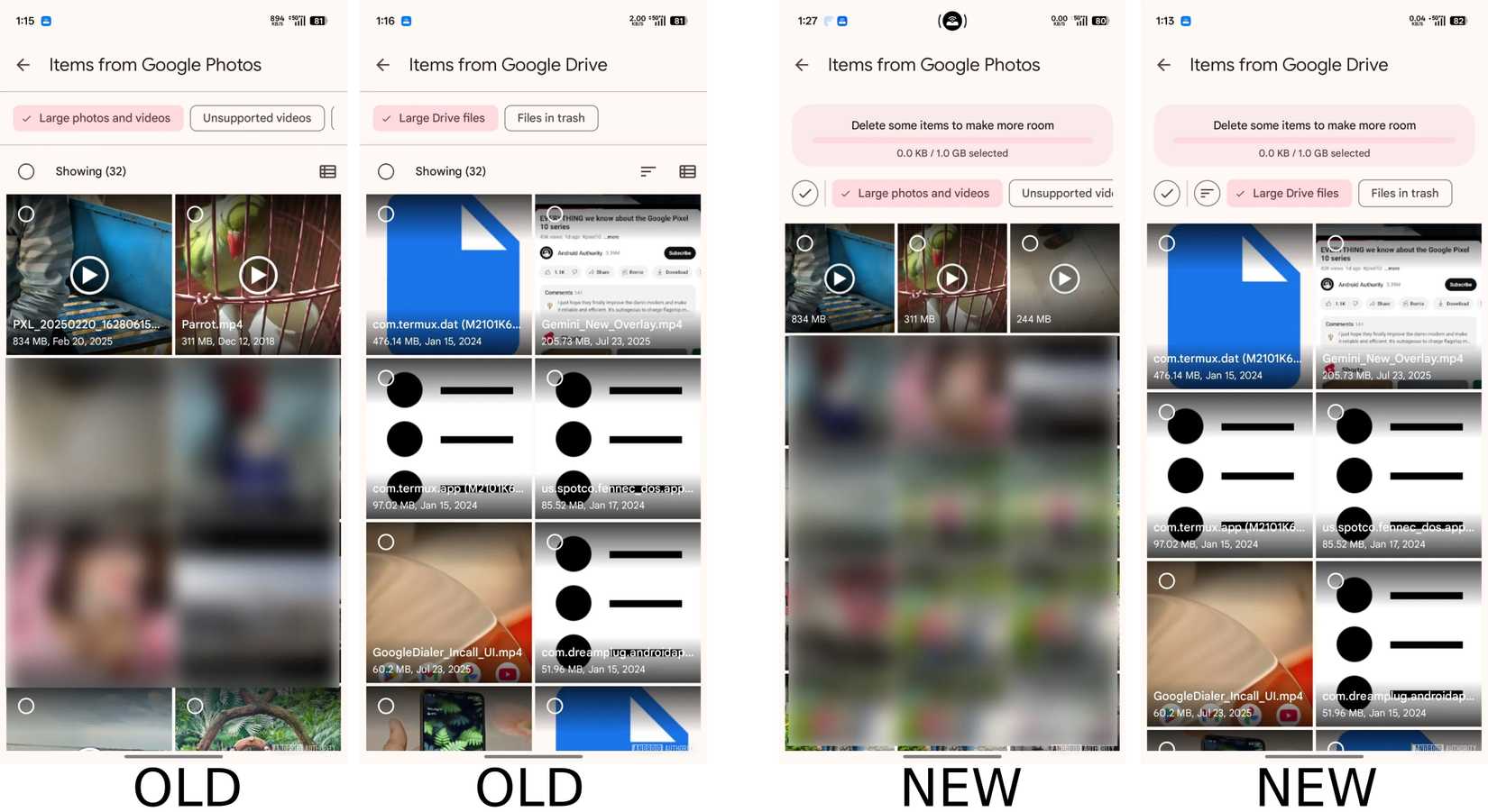 سيتم إطلاق واجهة المستخدم لتنظيف مساحة تخزين Google One الشبيهة بـ Tinder على نظامي التشغيل Android وiOS