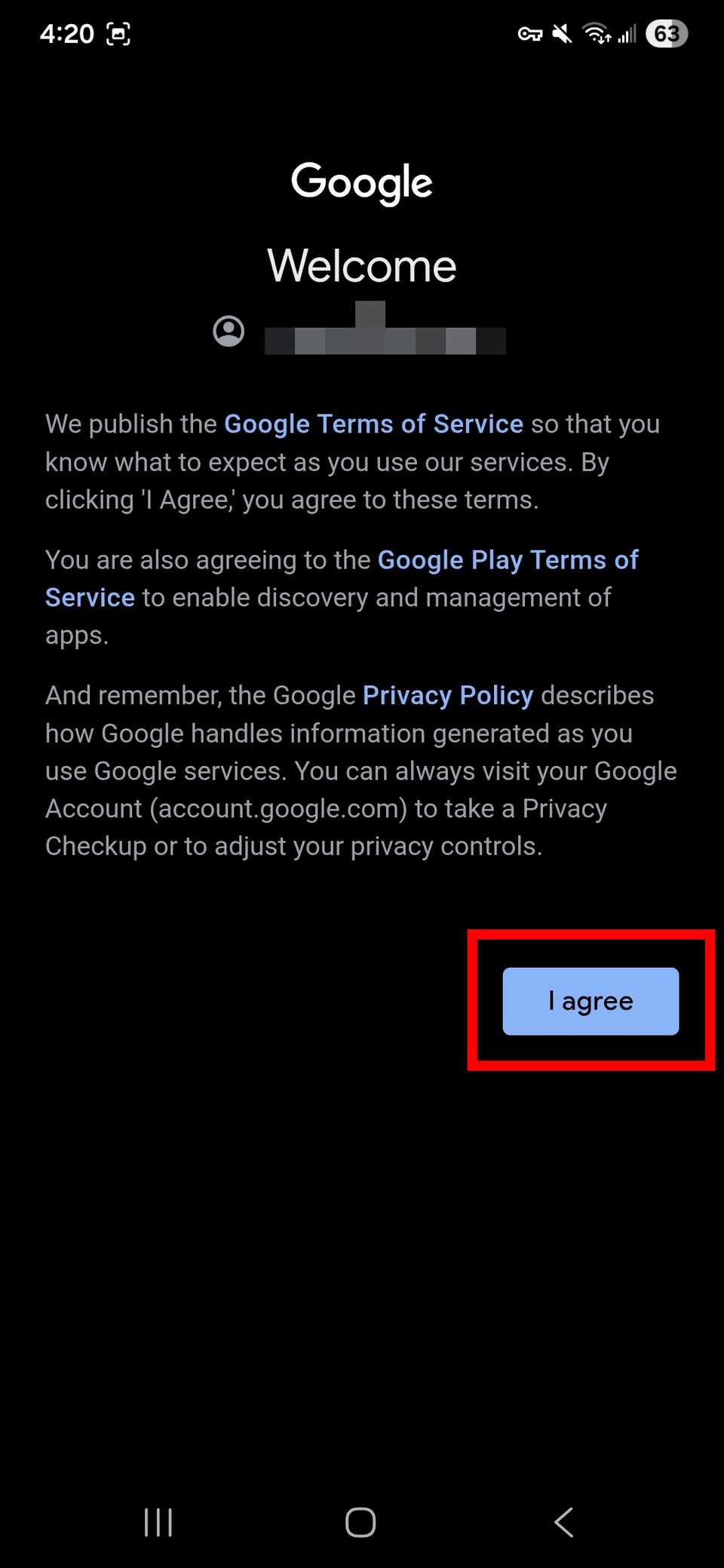 كيفية تغيير حساب جوجل الافتراضي لهاتفك الأندرويد 9 خدمات جوجل تغيير الحساب 5