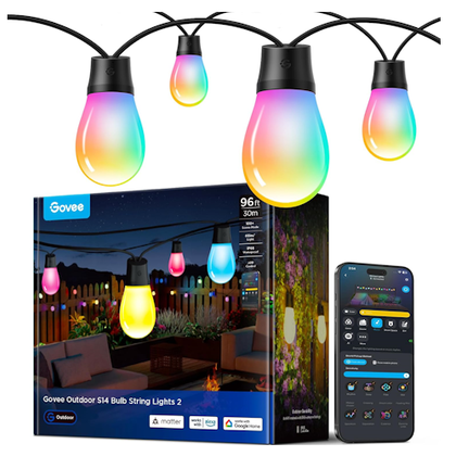 Govee S14 outdoor string lights 2