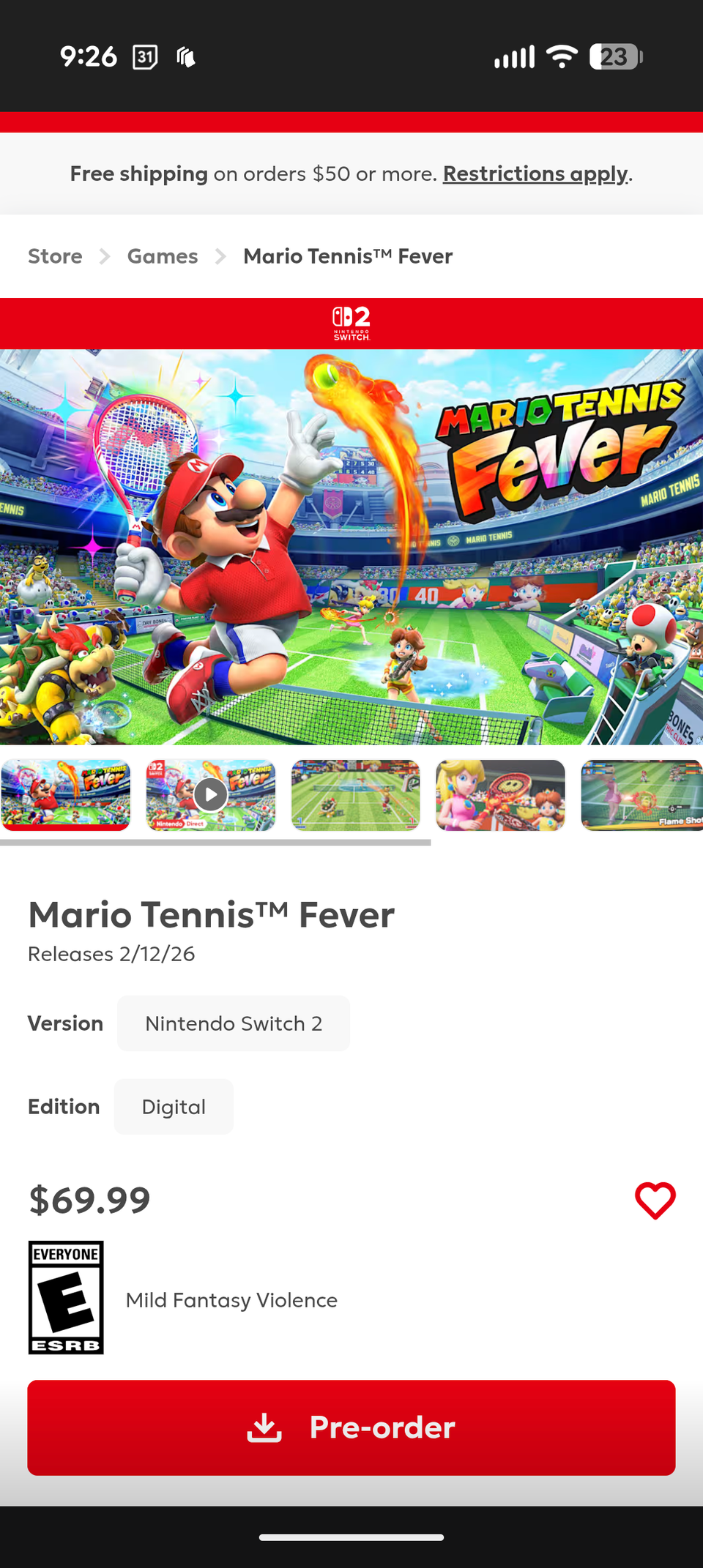 The Nintendo Store app is finally available in the Play Store