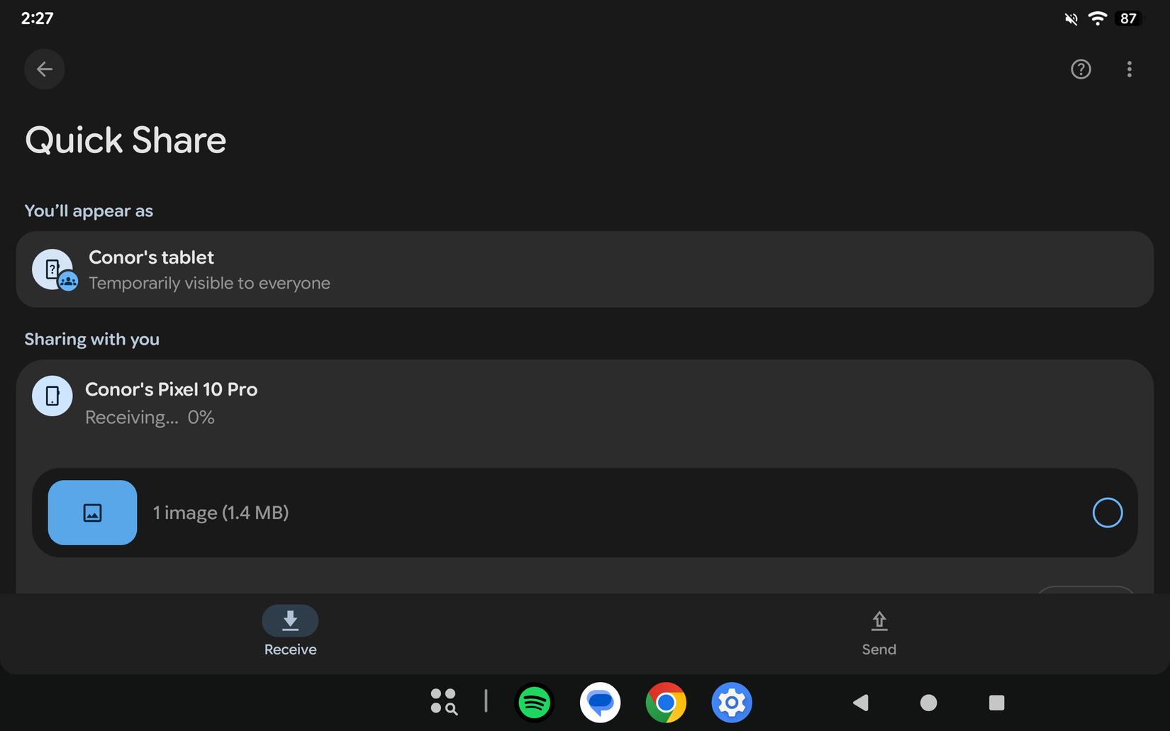 كيفية استخدام ميزة المشاركة السريعة في Android كيفية استخدام ميزة المشاركة السريعة في Android