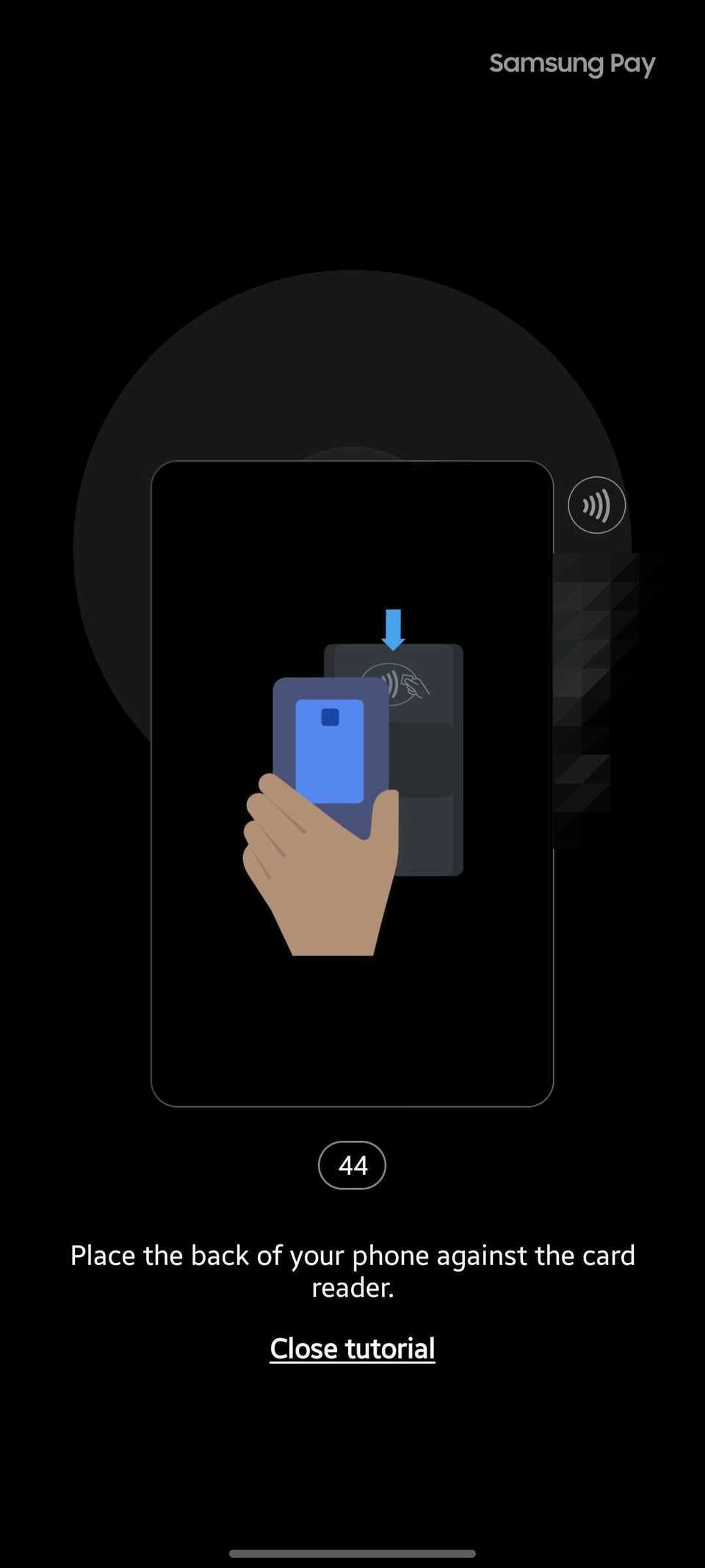 5 اختراقات لسرعة Samsung Wallet لإجراء عمليات الدفع بشكل أسرع 4 لقطة شاشة تظهر محفظة Samsung وهي تقوم بالدفع