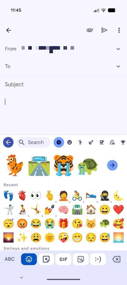 emoji su Gboard