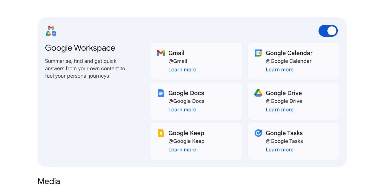 Integração do Google Keep no Gemini