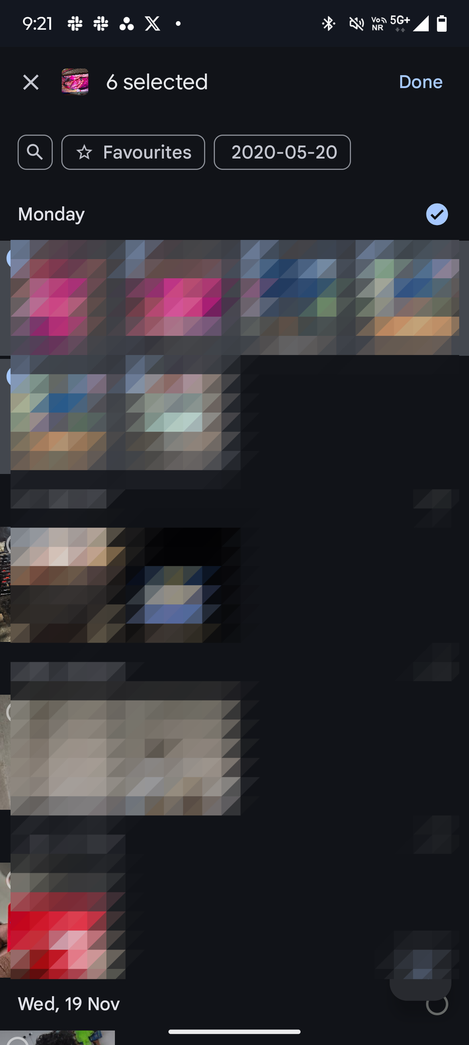 Screenshot showing Google Photos