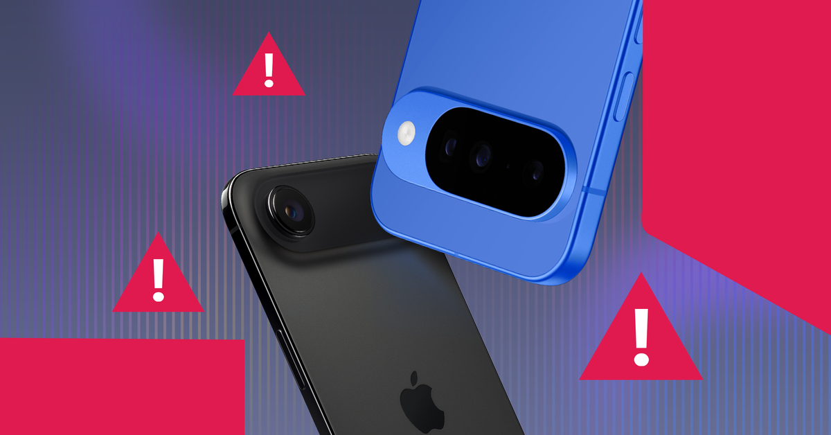 a-blue-google-pixel-10-and-a-
