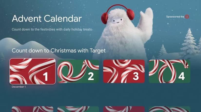 Uma imagem destacando o Calendário do Advento do Google Agenda.