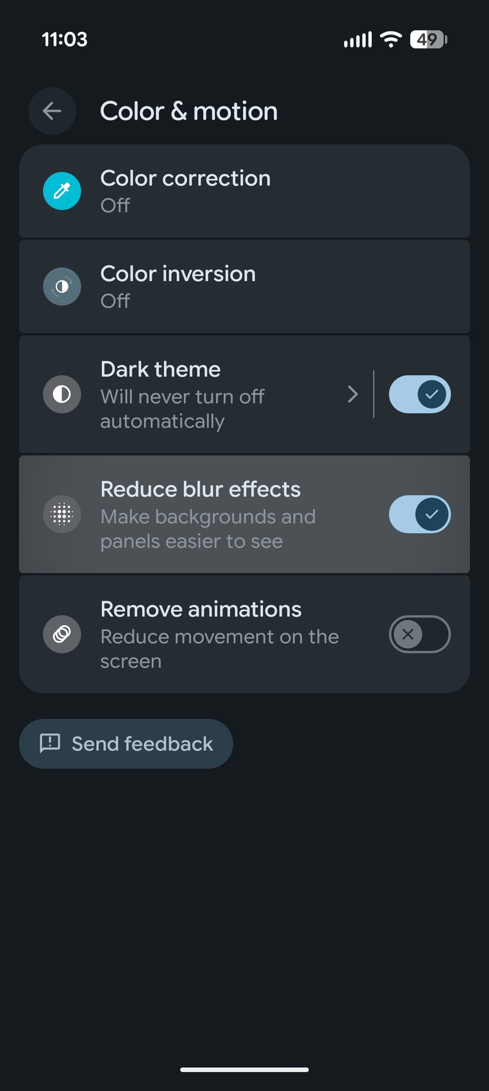 I finally removed that annoying blur effect on my Pixel 10 Pro