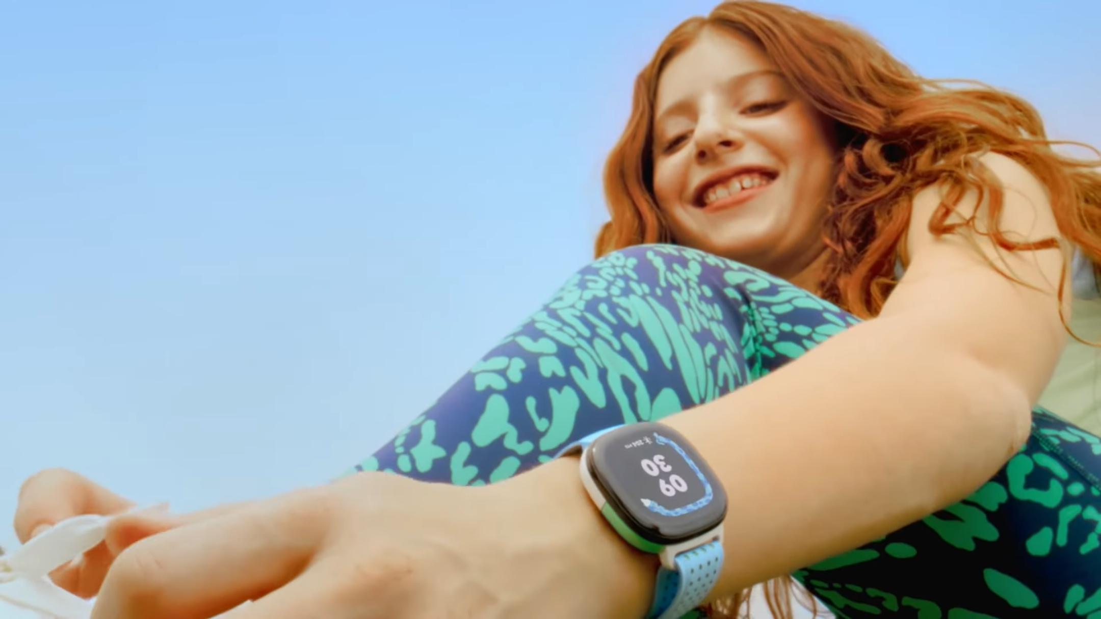 Person wearing Fitbit Ace LTE