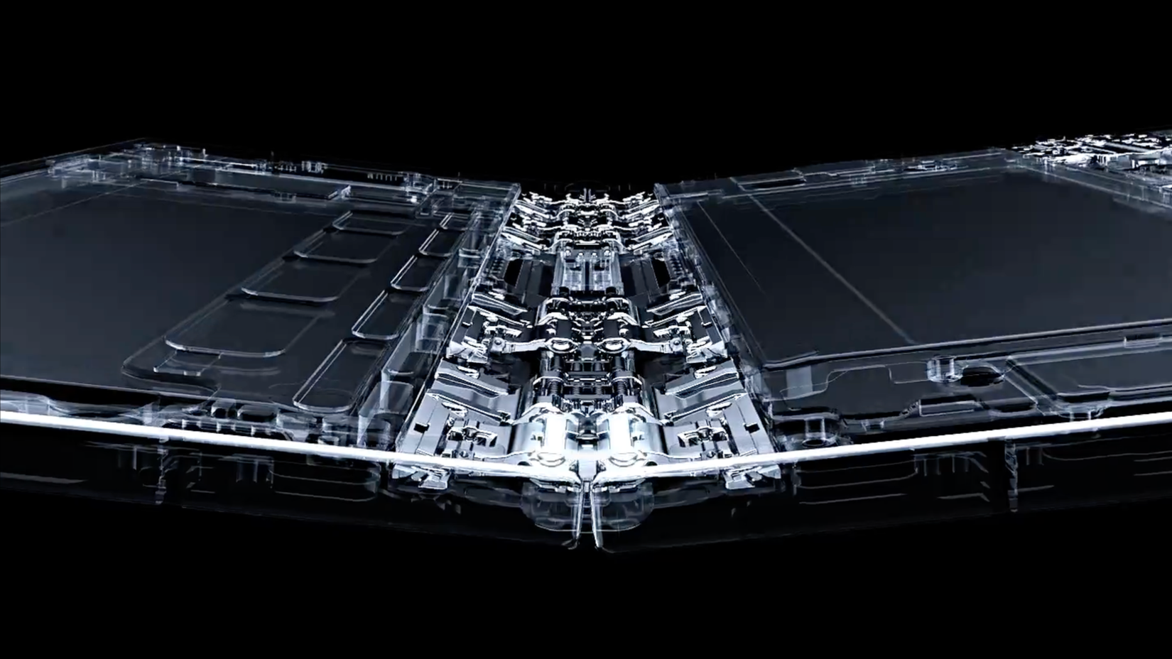 Dobradiças triplas para Samsung Galaxy Z