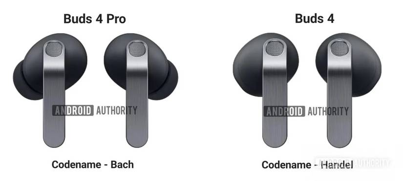 Design do Galaxy Buds 4