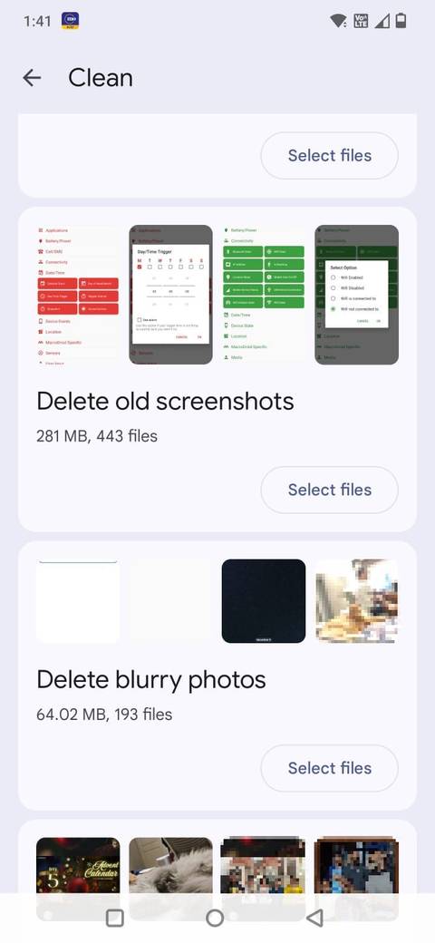 لقد ساعدني تنظيف الهاتف في نهاية العام على استعادة تركيزي 5 لقطة شاشة تعرض خيار حذف لقطات الشاشة القديمة في ملفات Google