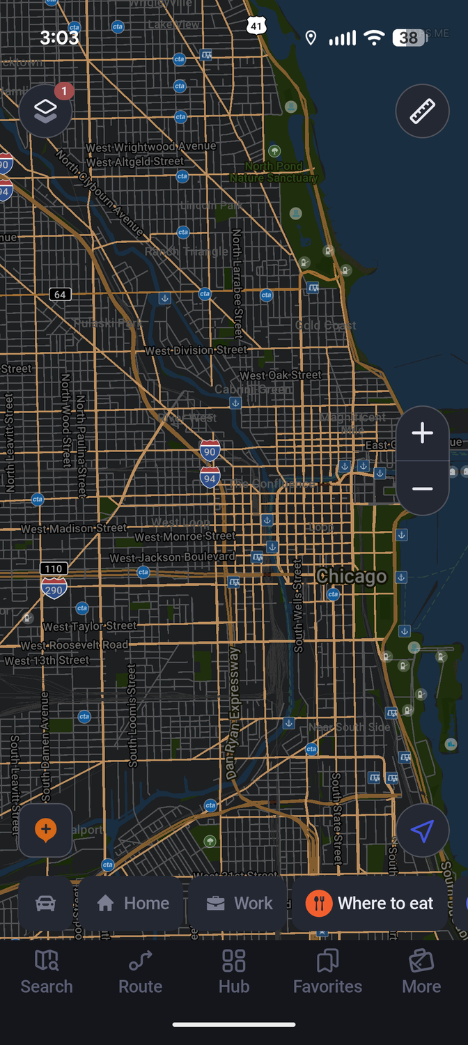 Опыт перехода с Google Maps на приложение MAPS.ME Интерфейс карты в приложении MAPS.ME