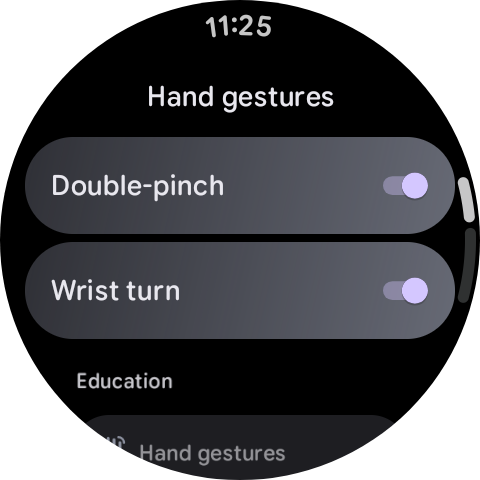 Pixel-Watch-4-pinch-gestures-settings