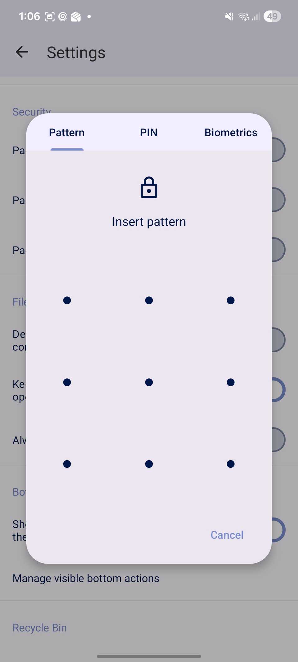 Modello Fossifica Galleria