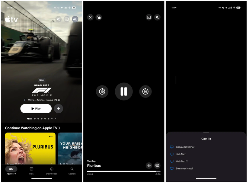 Apple TV Google Cast