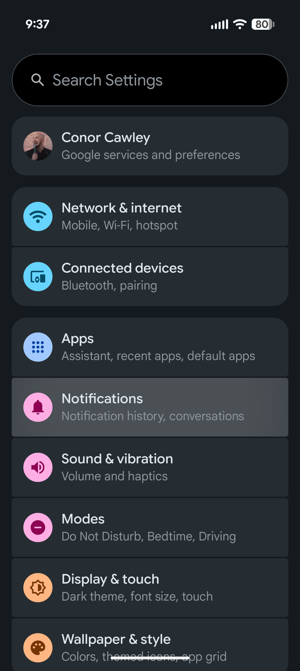 The new notification organization in Android 16 has changed my life