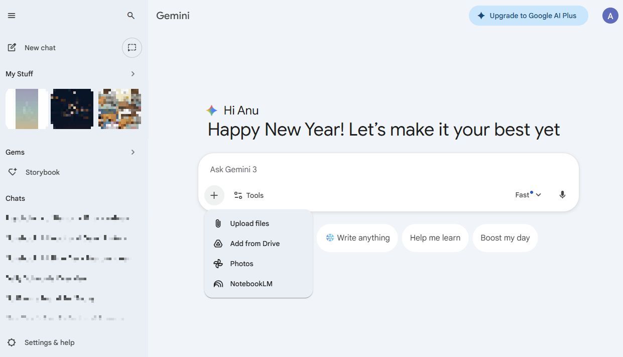 Attaching NotebookLM notebook in Gemini