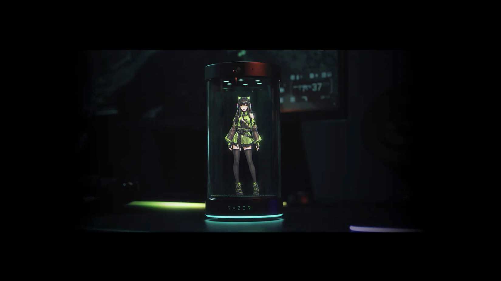 Uma imagem promocional do Razer Project AVA