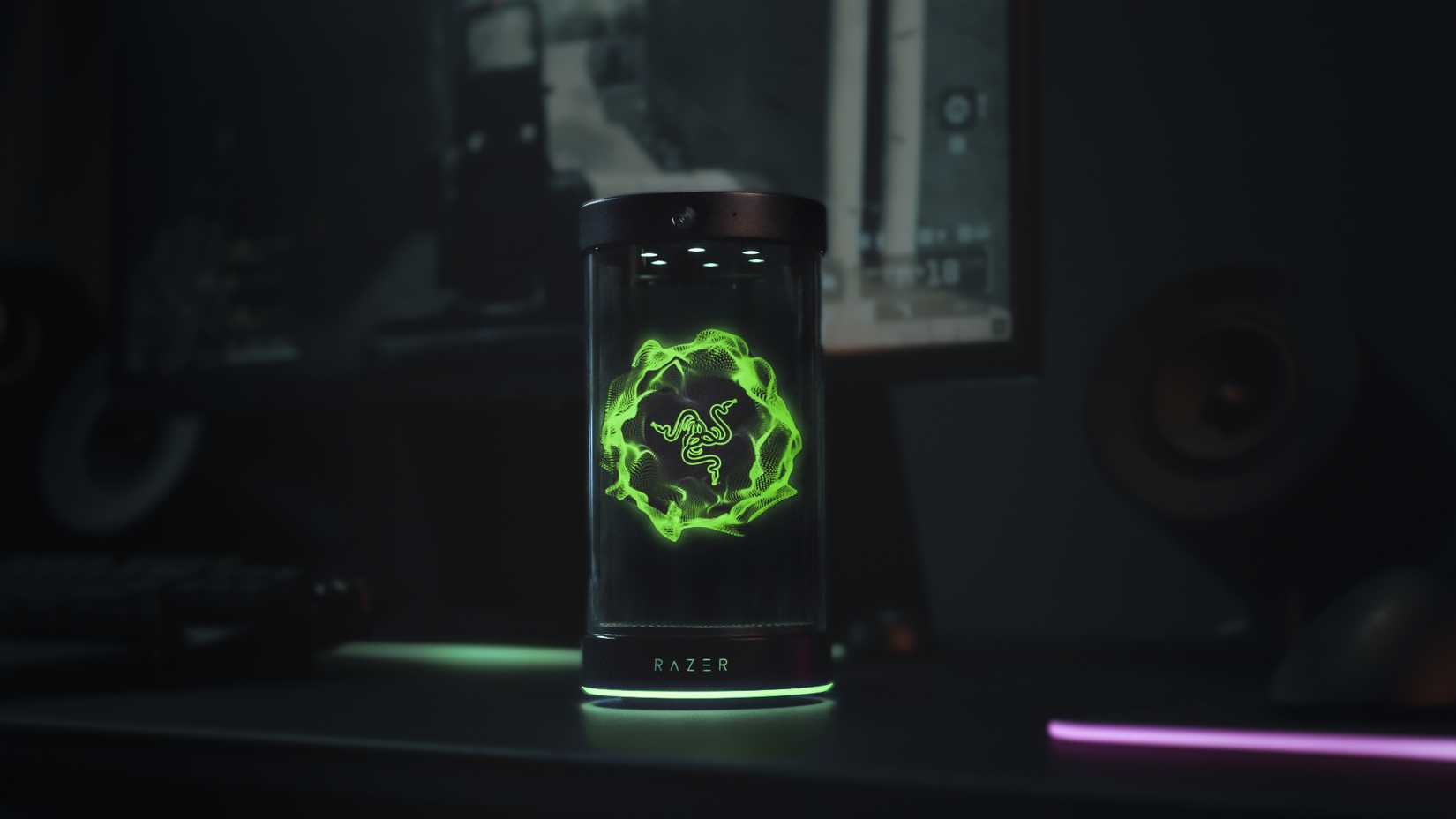 Uma imagem promocional do Razer Project AVA