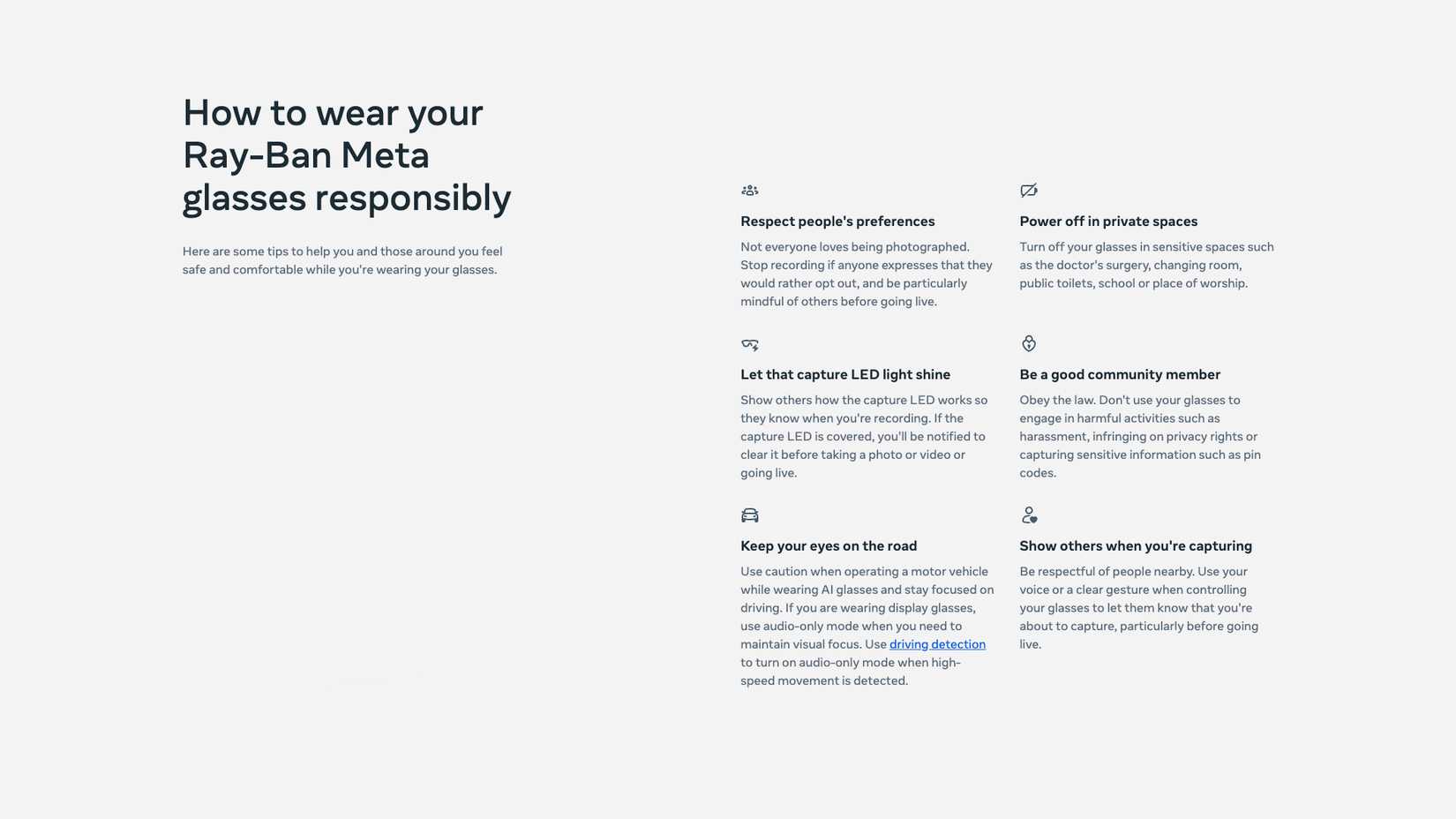 ray-ban-meta-diretrizes