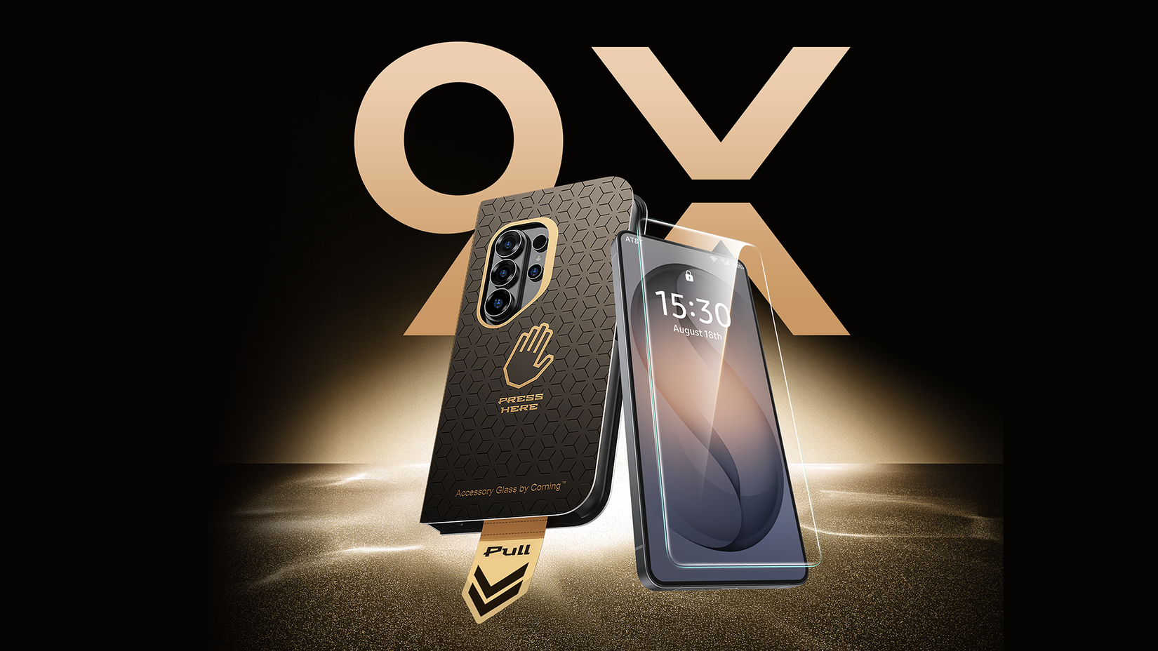 La protezione per lo schermo ESR UltraFit Armorite® Pro.