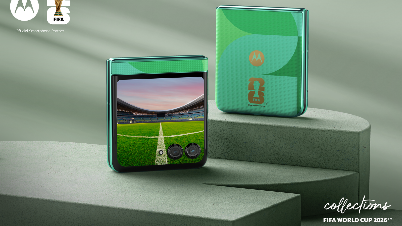 Score the new FIFA World Cup Moto Razr for $0 month at Verizon