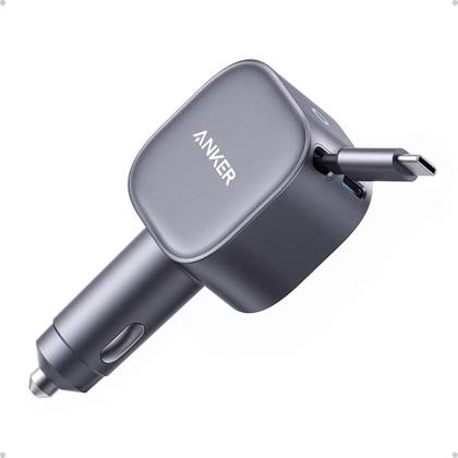 Caricatore da auto USB-C retrattile Anker