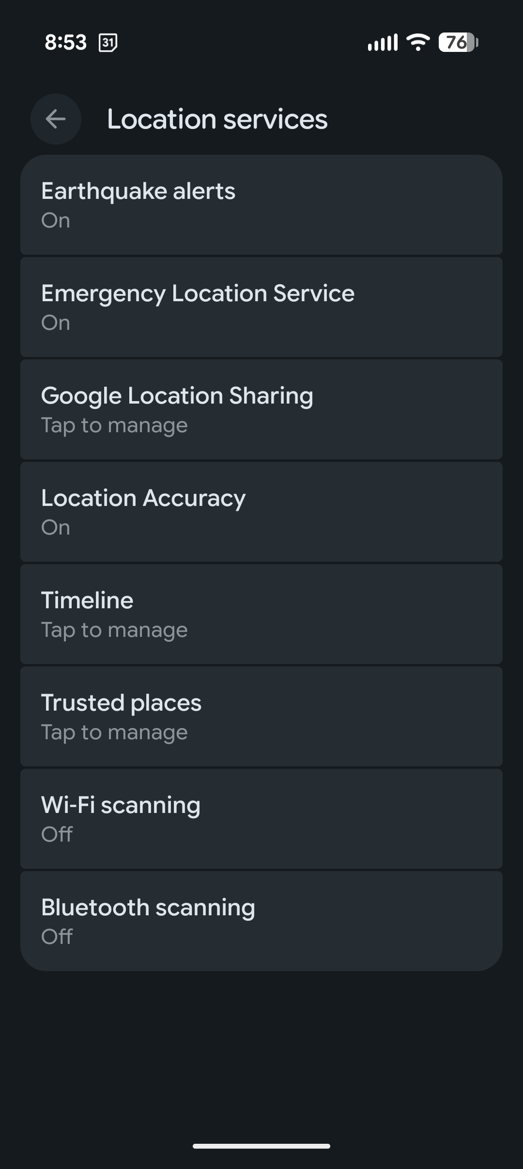 I turned off these 2 hidden Android scanning settings, and my battery ...