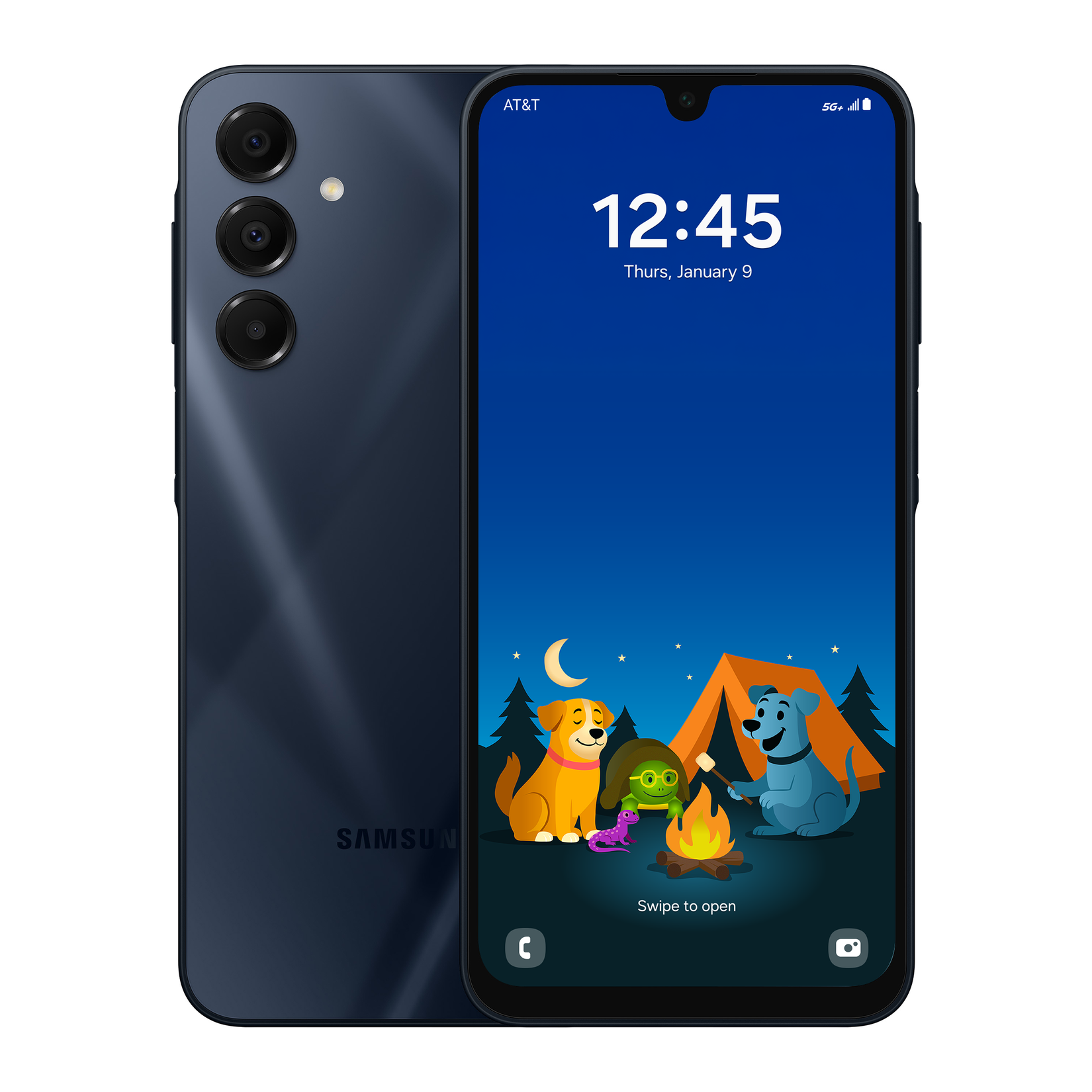 Un'immagine che mette in risalto il telefono amiGo Jr di AT&T.