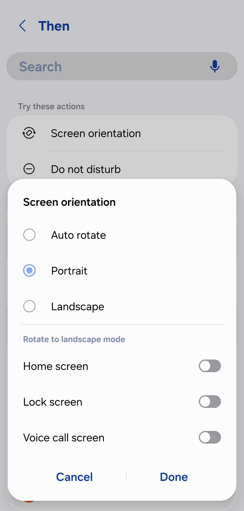 stabilire condizioni di routine